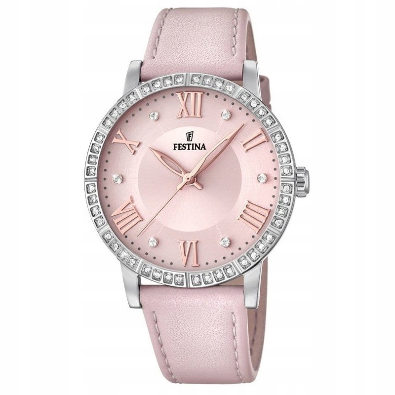 Dámské hodinky Festina F20412-2 Zirkony béžové