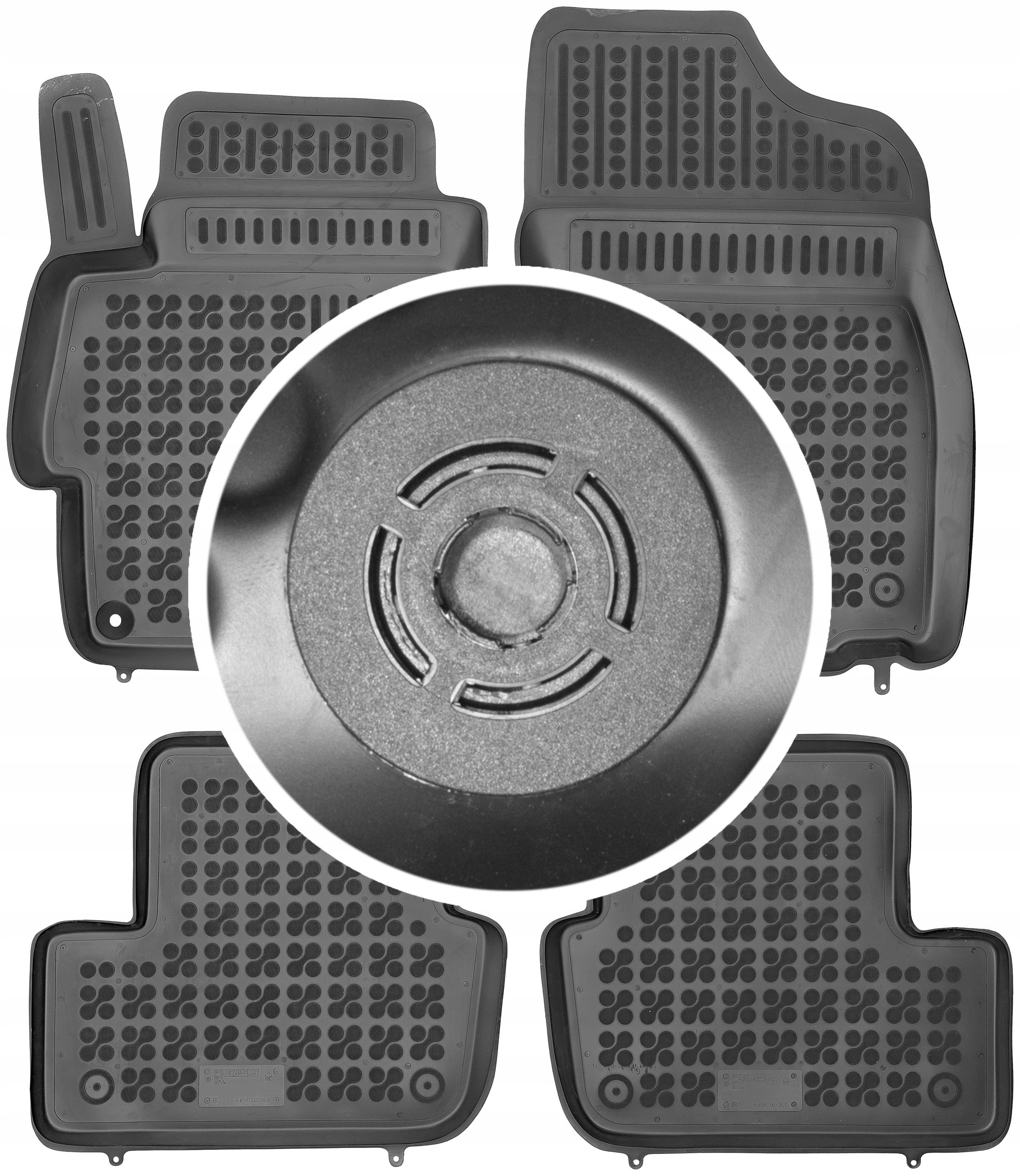 Коврики Ньюстайлинг резиновые 202305 4 el.