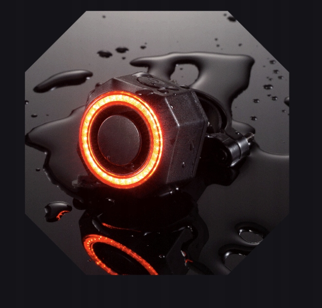 ALARM ROWEROWY ANTYKRADZIEŻOWY + LAMPA TYLNA LAMPKA ROWEROWA DZWONEK PILOT Waga produktu z opakowaniem jednostkowym 0.2 kg