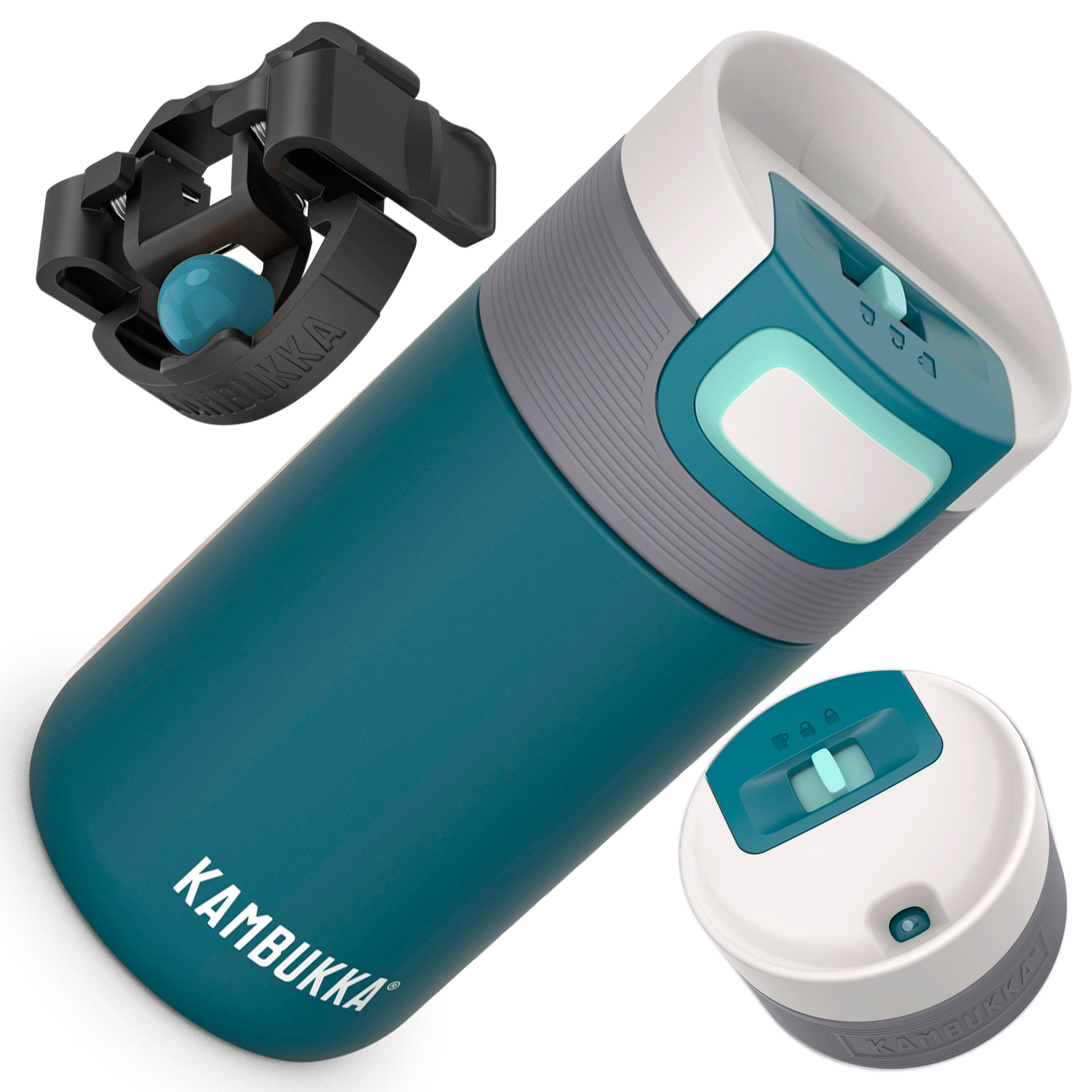 Malý Termohrnek Kambukka Etna Teal Cestovní Na Kávu Čaj 300 ml