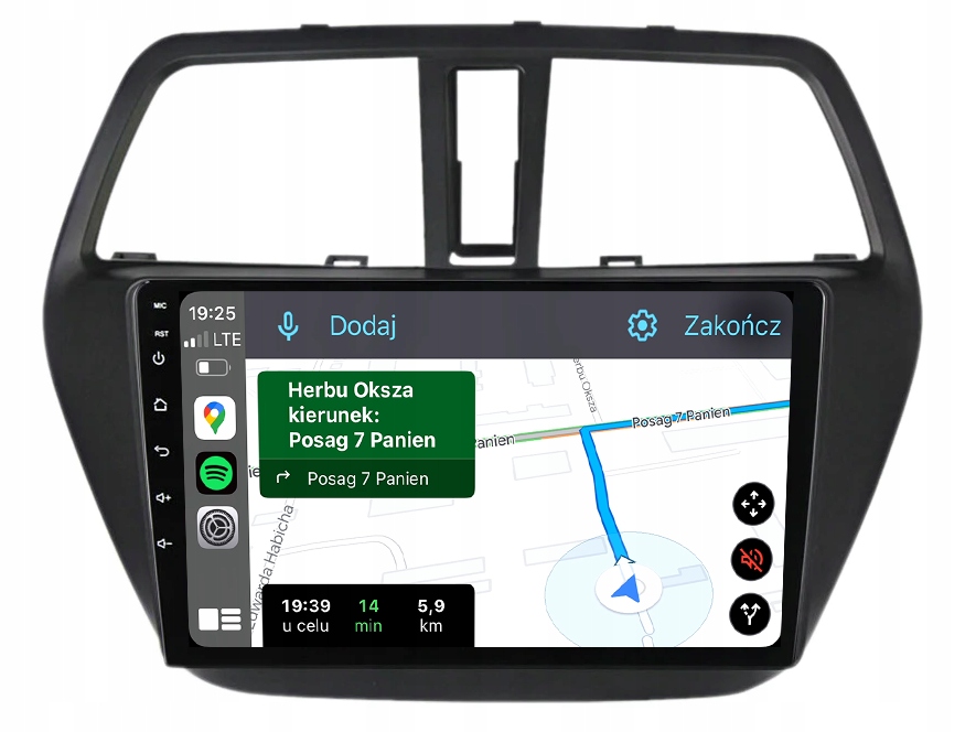 Suzuki SX4 S-cross Android Carplay Radio Nawigacja 8GB/128GB Dsp