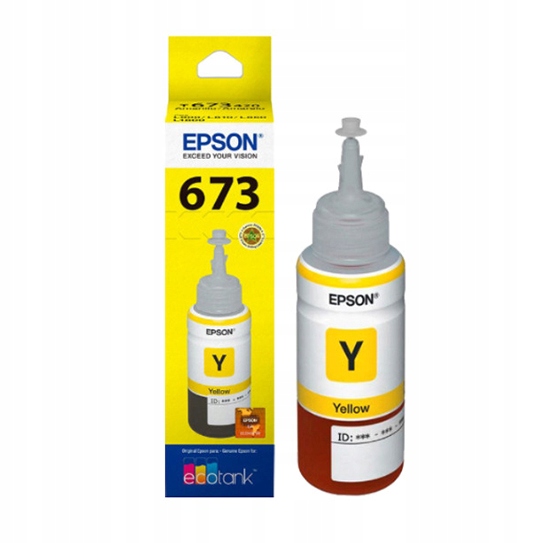 

Tusz Oryg Epson do L800 L805 L810 L850 L1800 T6734