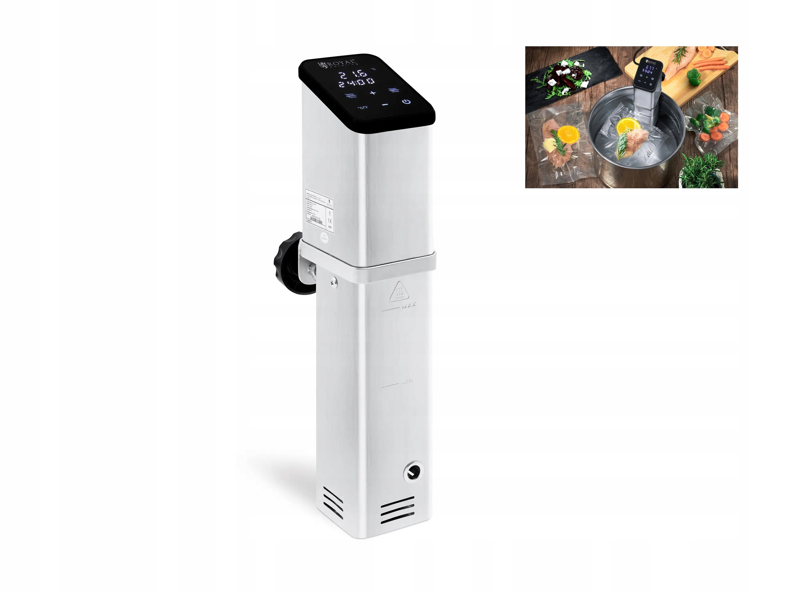 Cirkulátor Pro Vakuové Vaření Sous Vide Do 30 L Minutník Displej