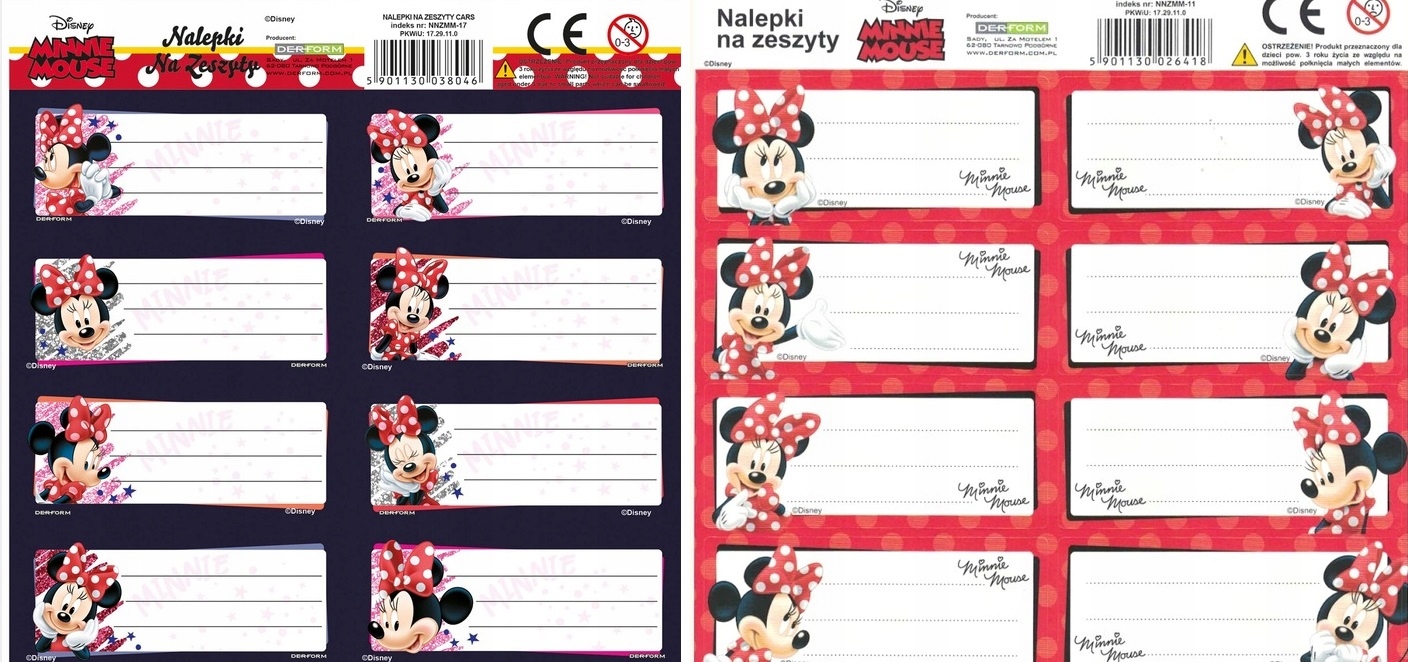 TORNISTER SZKOLNY MYSZKA MINNIE PLECAK MINNIE 6W1 Szerokość produktu 27 cm