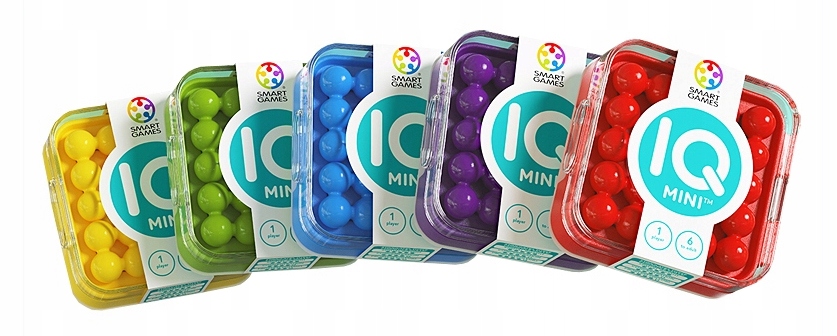 Smart Games IQ Mini Gra Logiczna 6+ Wersja językowa gry niezależna językowo