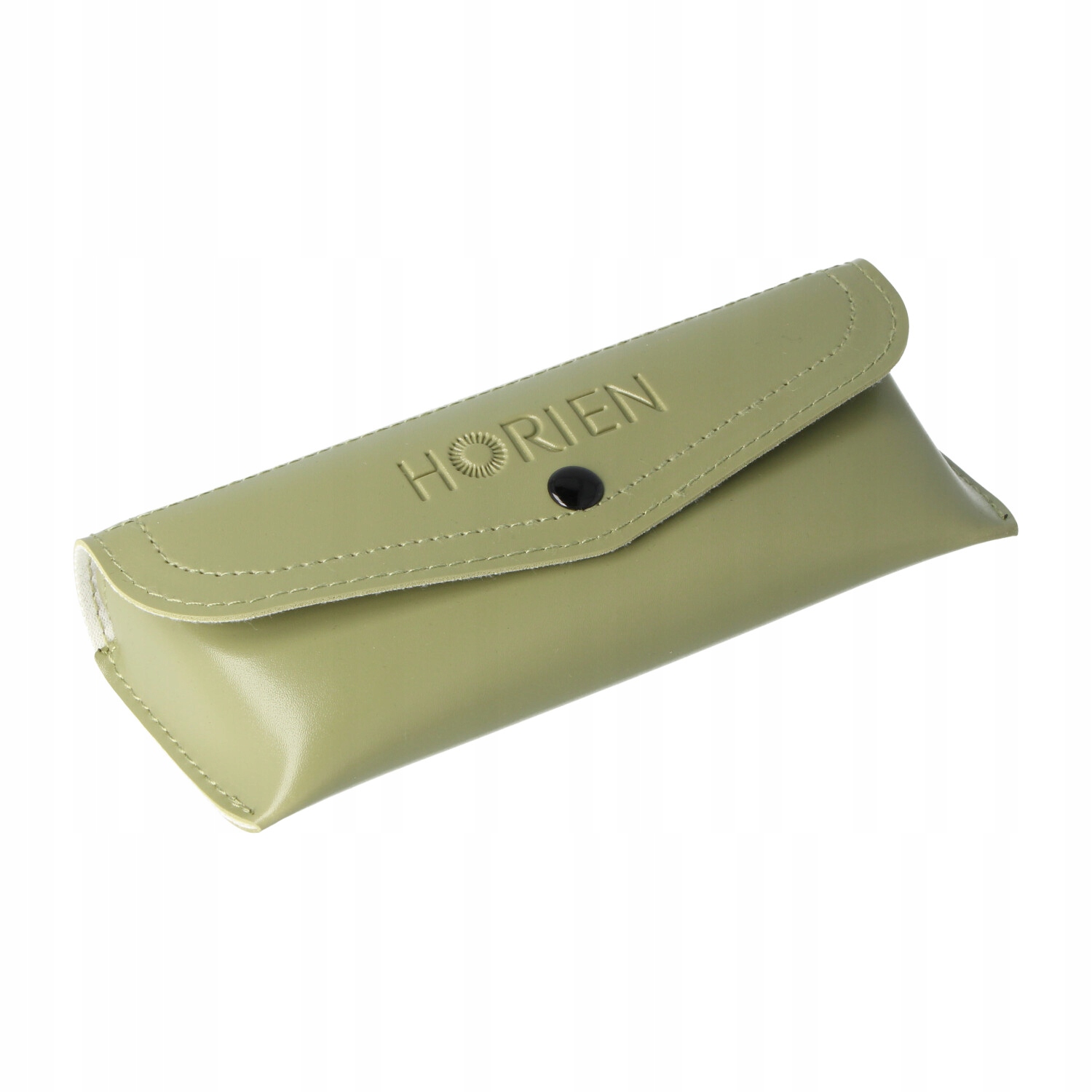 Horien Etui na okulary zatrzask model 1 zielone