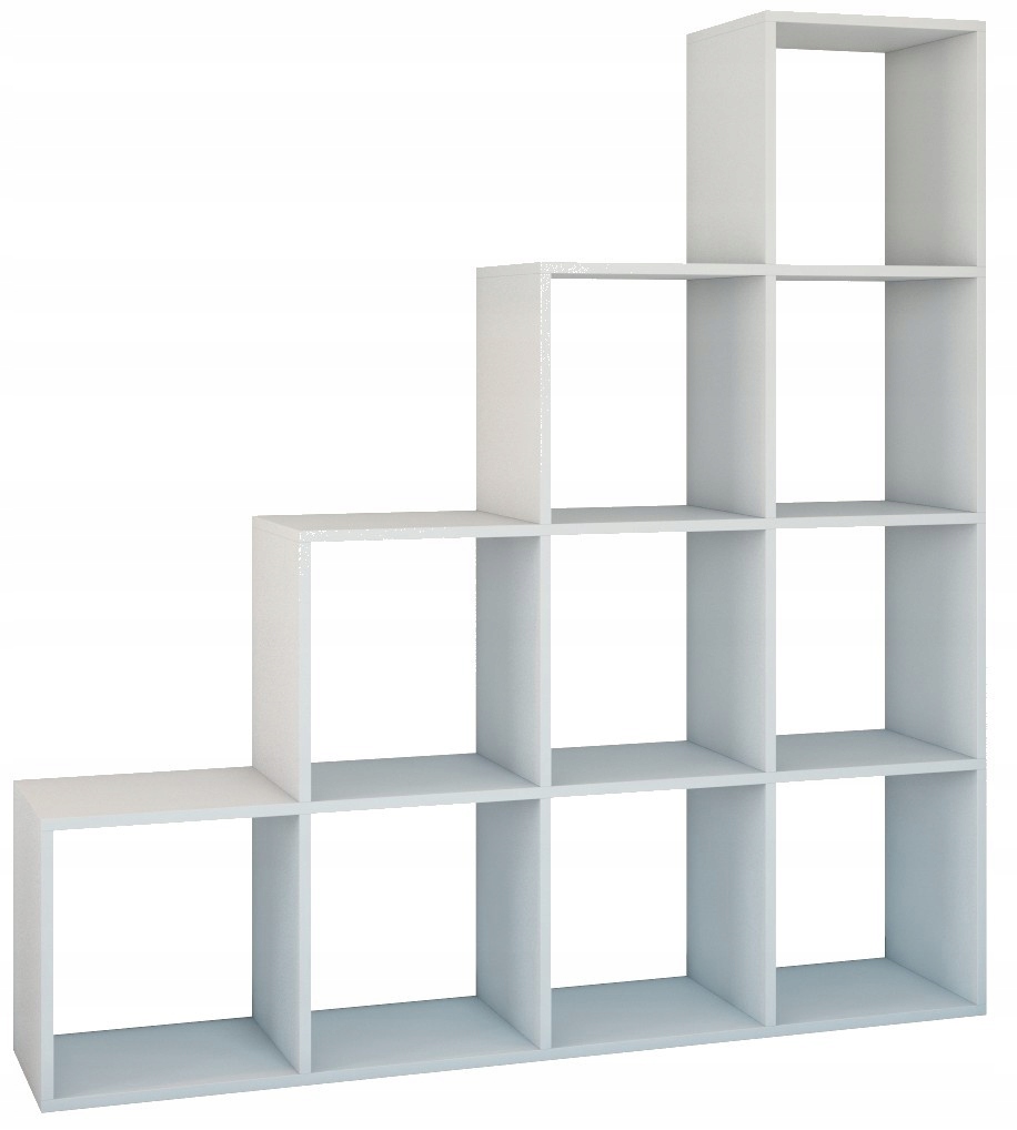 

Regał Półka Komorowy Schodkowy Step RS-40 Biały
