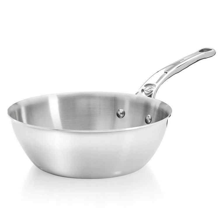 De Buyer Affinity Patelnia głęboka stalowa 20cm 3 L oryginał Francja