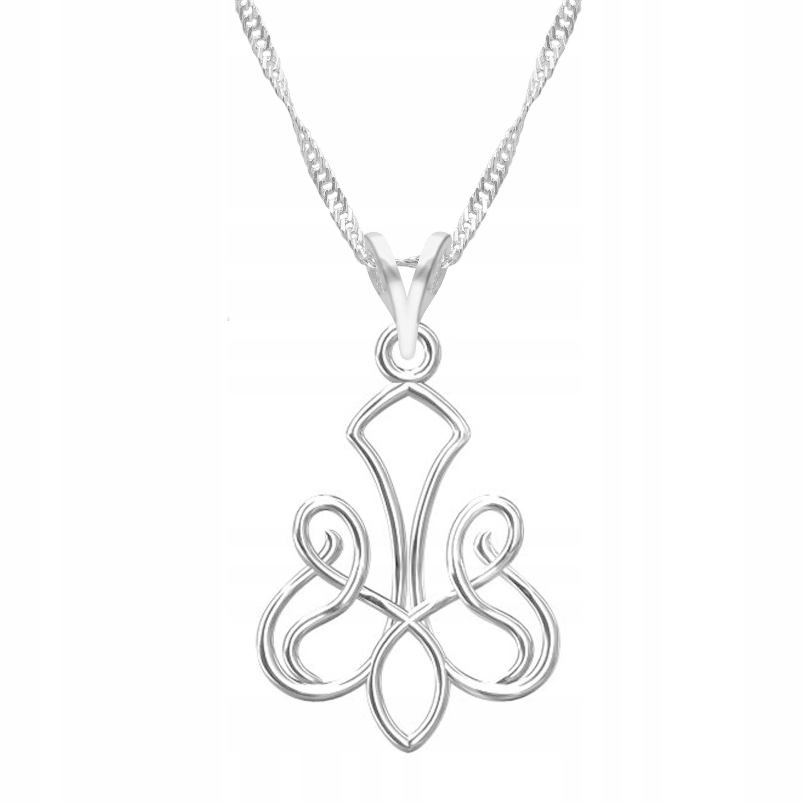 Stříbrný řetízek náhrdelník 925 Ažur Prolamovaný