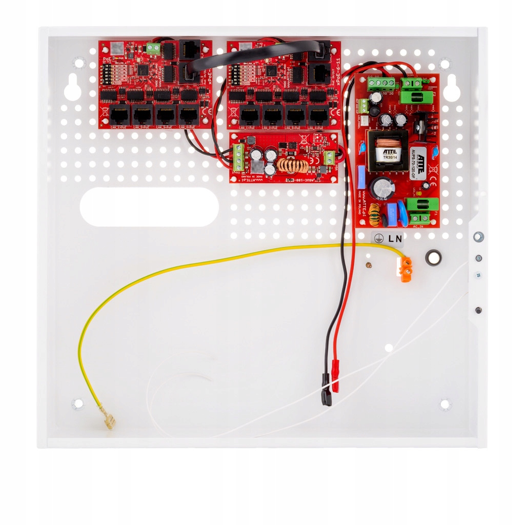 Atte IPUPS-9-11-F 9-PORTOVÝ Prepínač Poe