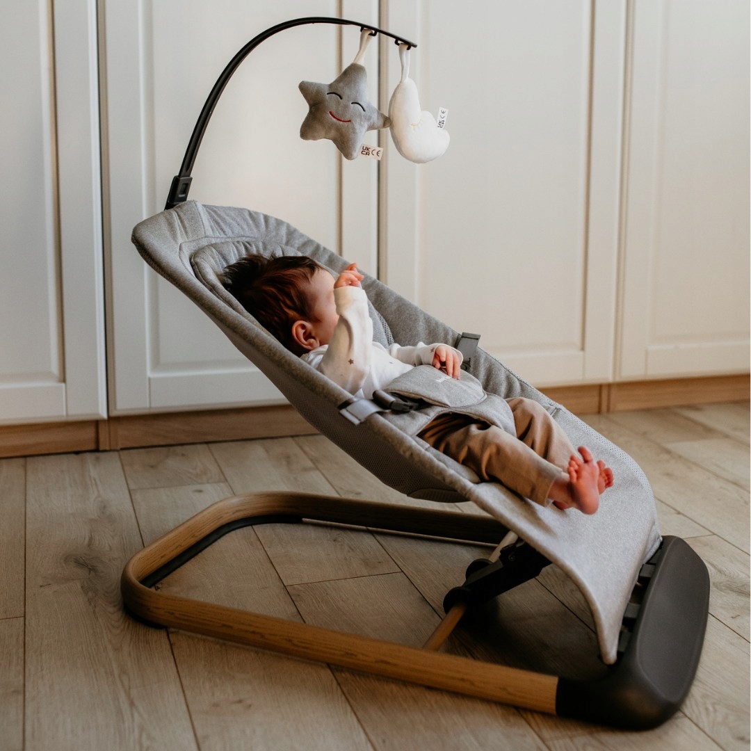 Leżaczek Bujaczek 2w1 Dla Dziecka Niemowląt Składany Regulowany z Pasami Kod producenta LEZ LILY