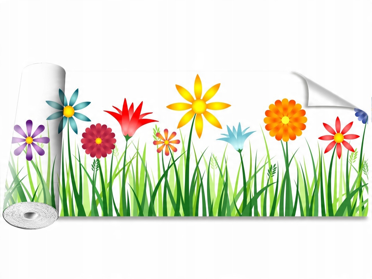 

Tapeta Samoprzylepna Kwiaty Trawa 250x104