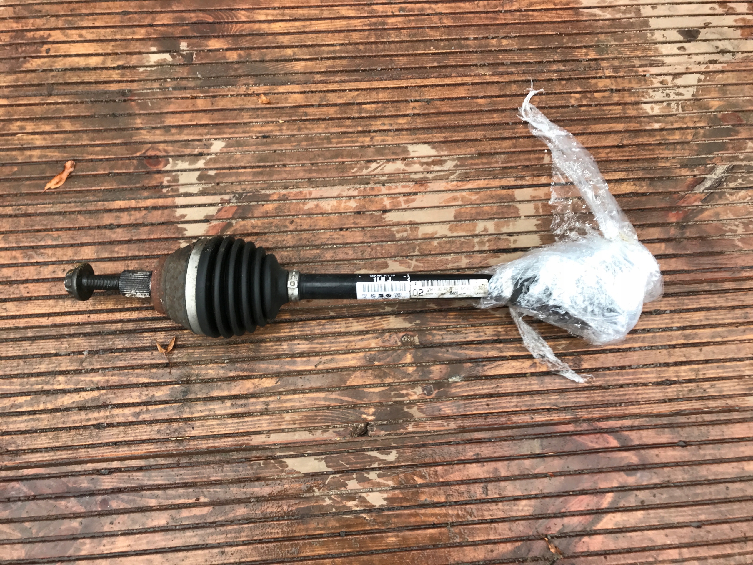 semi-axis left VW SKODA AUDI 1K0407271LB