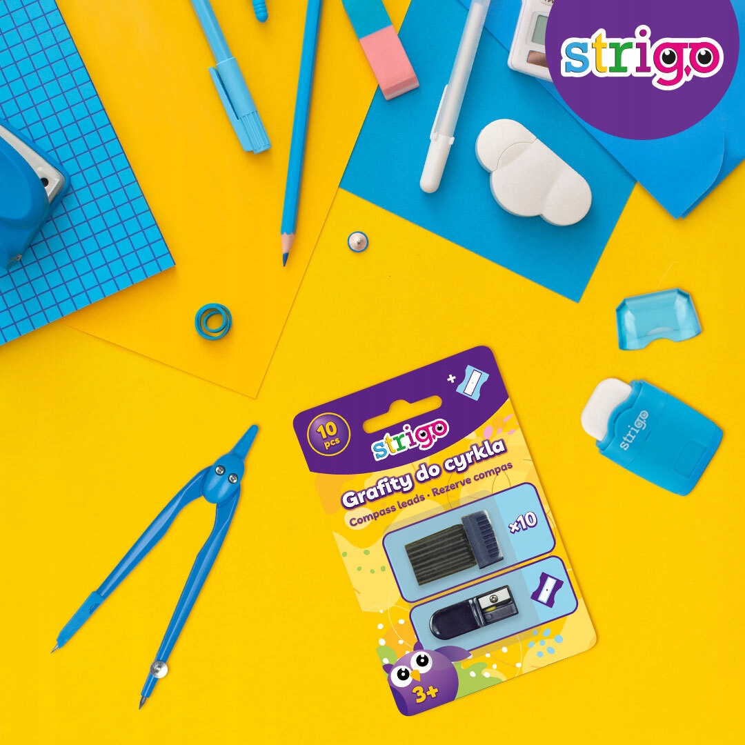 Grafity rysiki do cyrkla STRIGO 10 sztuk Kod producenta 6930518937380