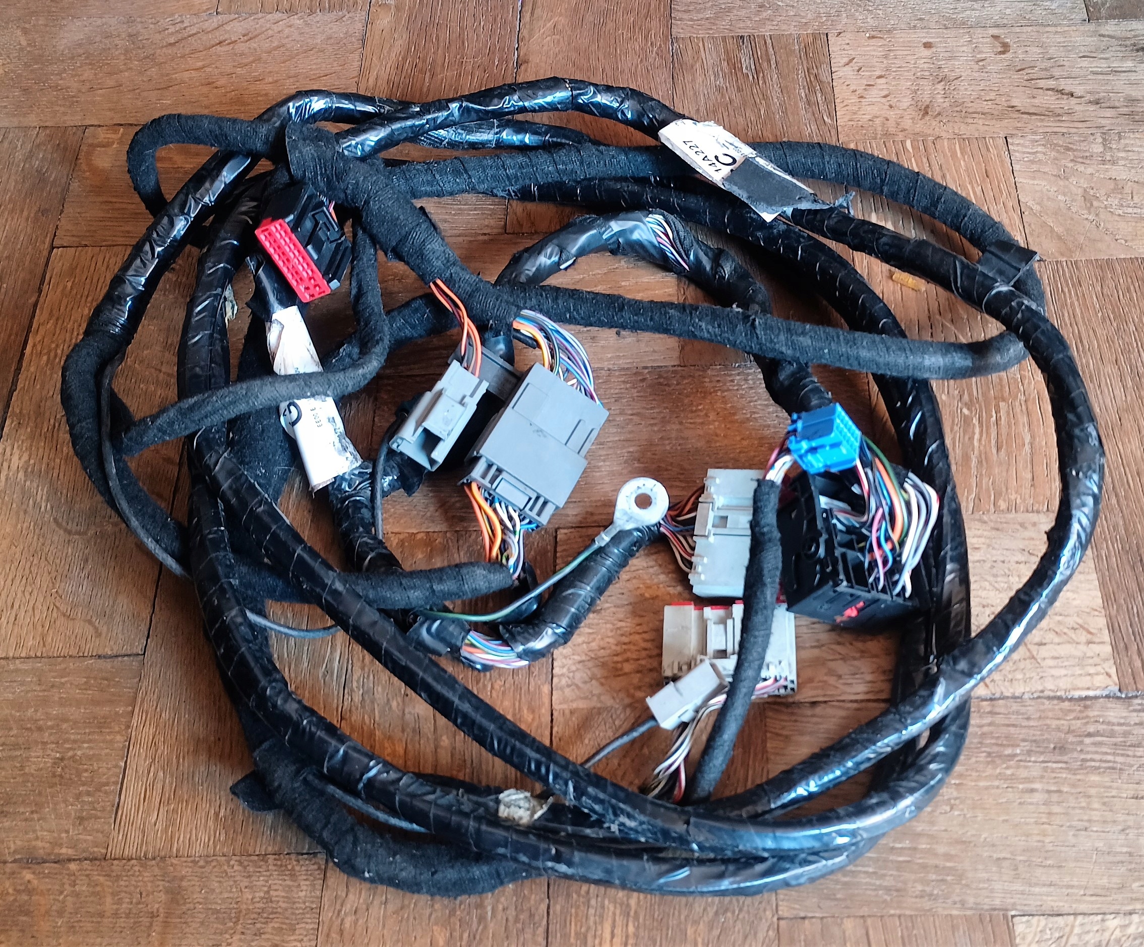 4S7T-14A227-CE - FORD MONDEO MK3 ЖГУТ ПРОВОДОВ УСТАНОВКА SONY DENSO NAVI