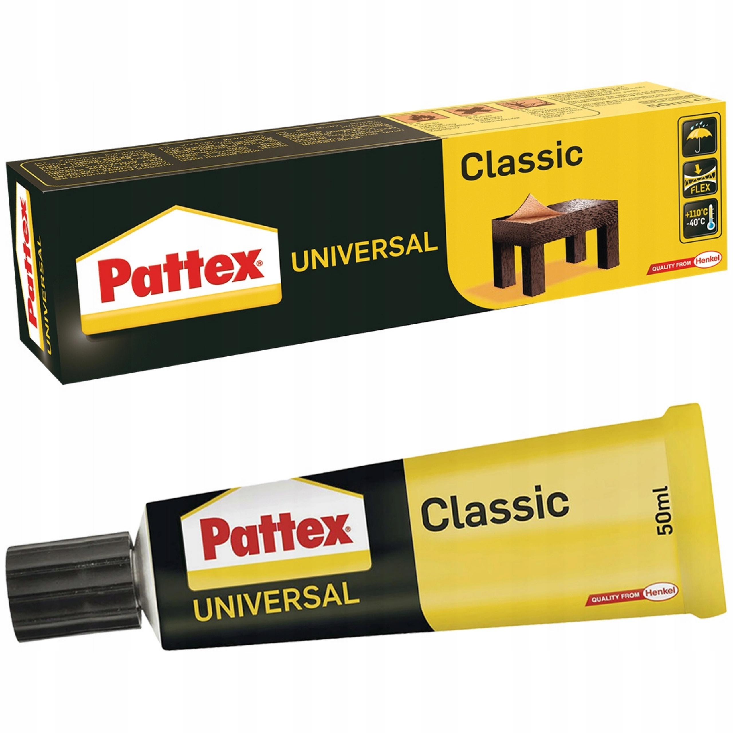 Klej Montażowy Kontaktowy Pattex Universal Classic Mocny Uniwersalny 50 ml