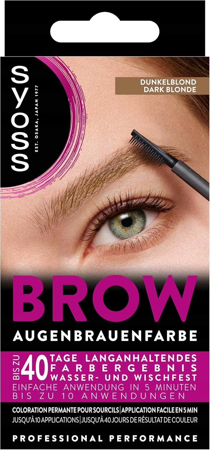 Barva Na Obočí Tmavě Blond 17 ML Syoss Professional Performance