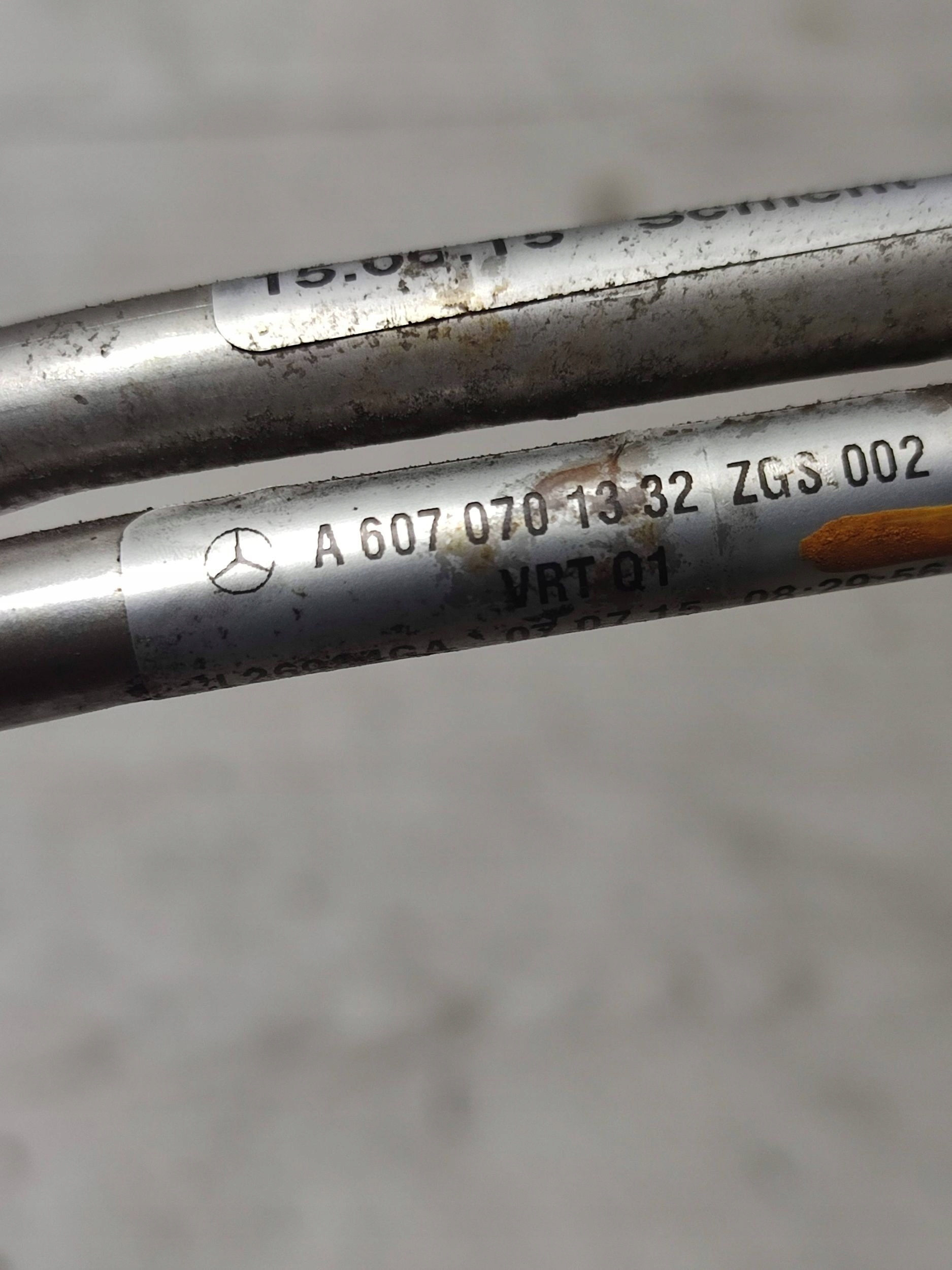 Mercedes-Benz GLA W156 2015 fuel line