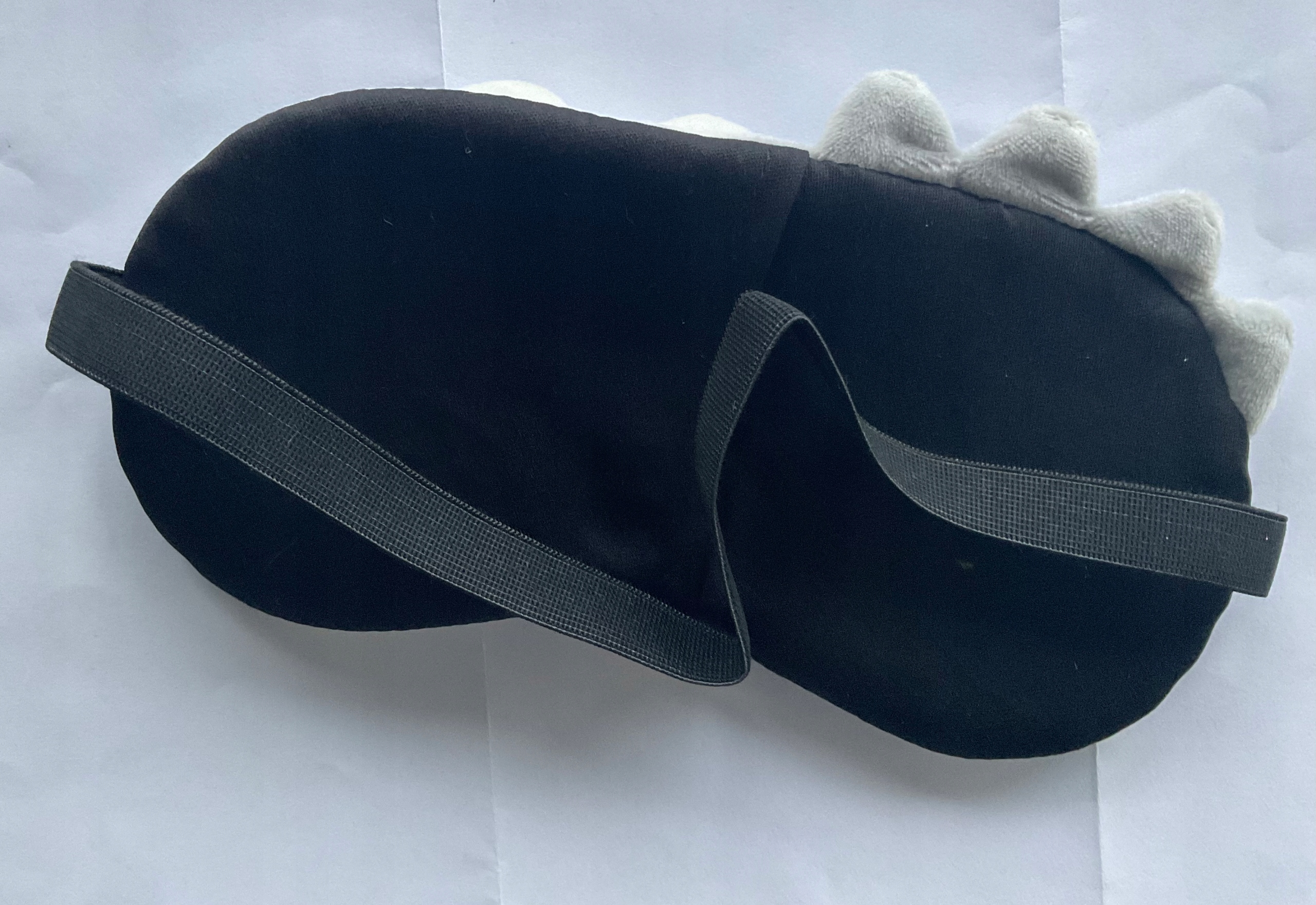 OPASKA NA OCZY MASKA DO SPANIA RELAKSU ROBAK SMILE SMOK POTWÓR STWÓR OLDMAN Materiał dominujący poliester