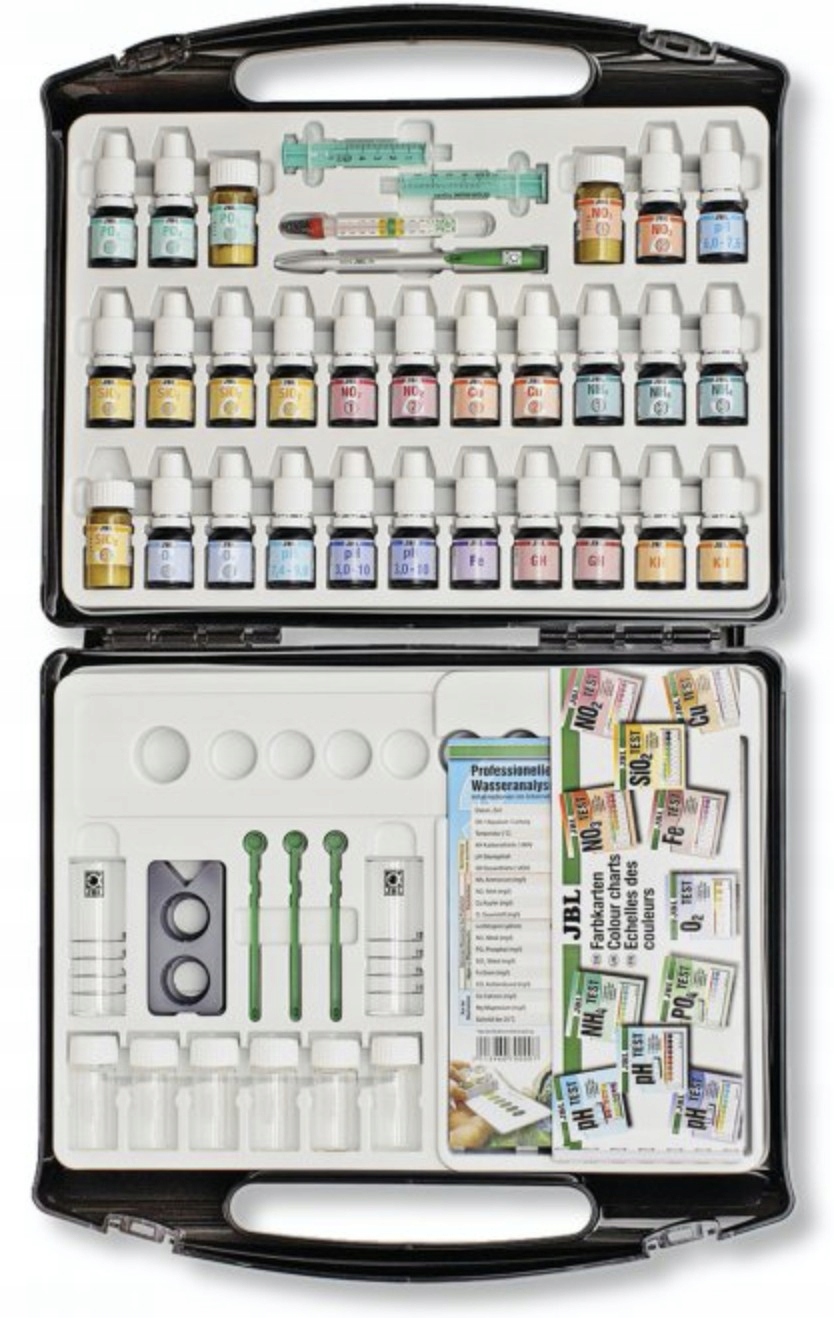 Levně Jbl Testlab Testovací Kufr Do Akvária Umožňuje Měření 16 Hodnot