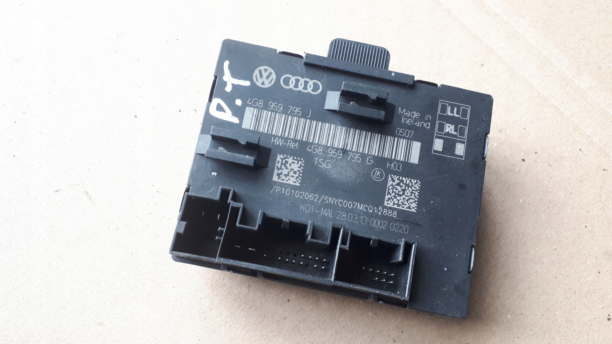 A6 C7 4G module control unit door 4G895975J A7 4G