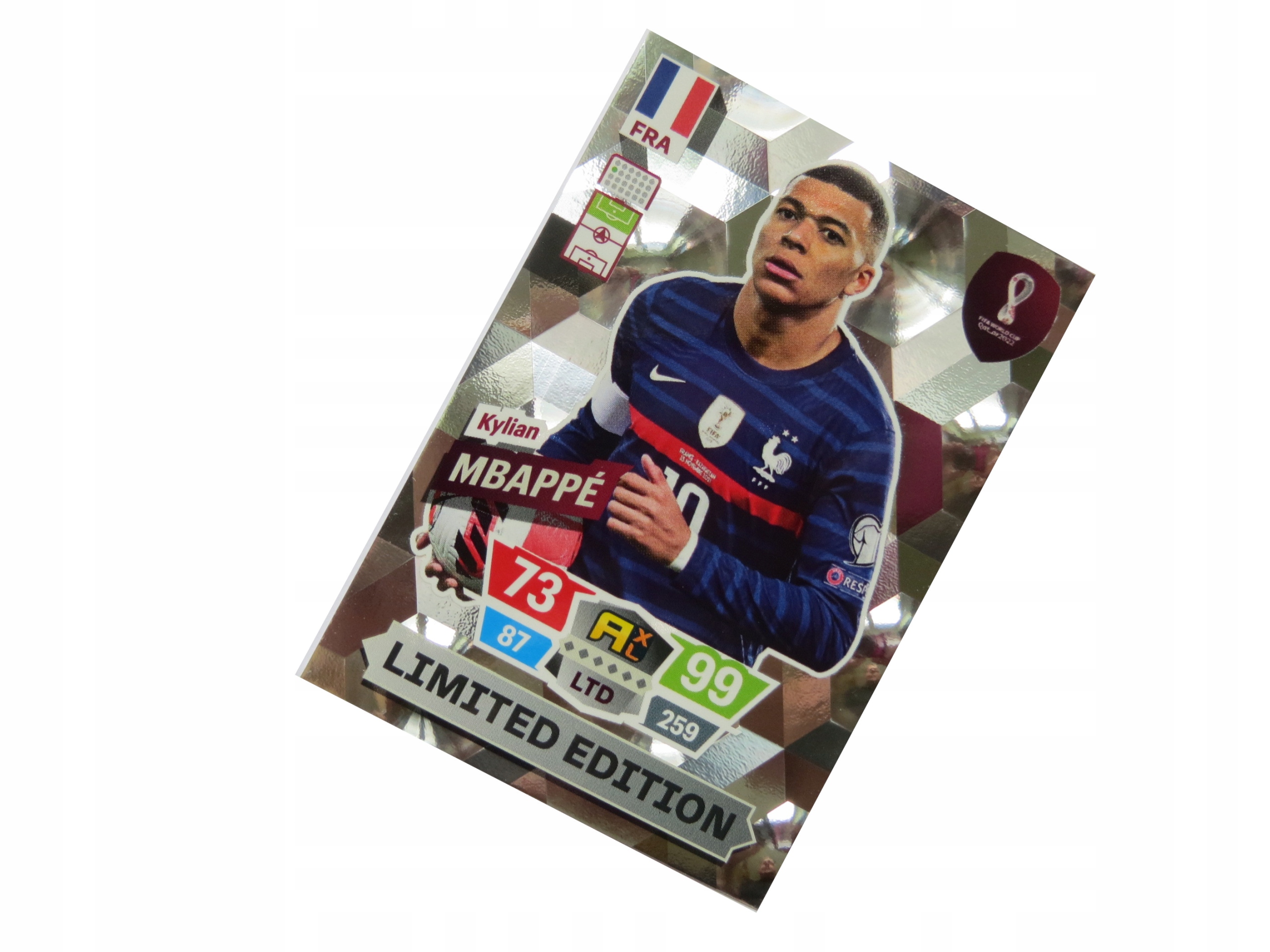 PANINI FIFA WORLD CUP QATAR 2022 LIMITED MBAPPE, • Ceny, Recenzie