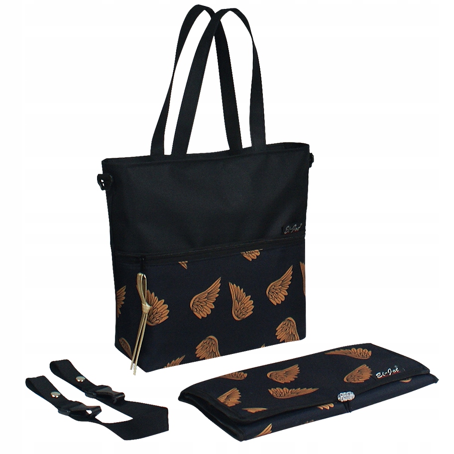 TORBA DO WÓZKA DZIECIĘCEGO Z MATĄ DO PRZEWIJANIA Marka El-Jot