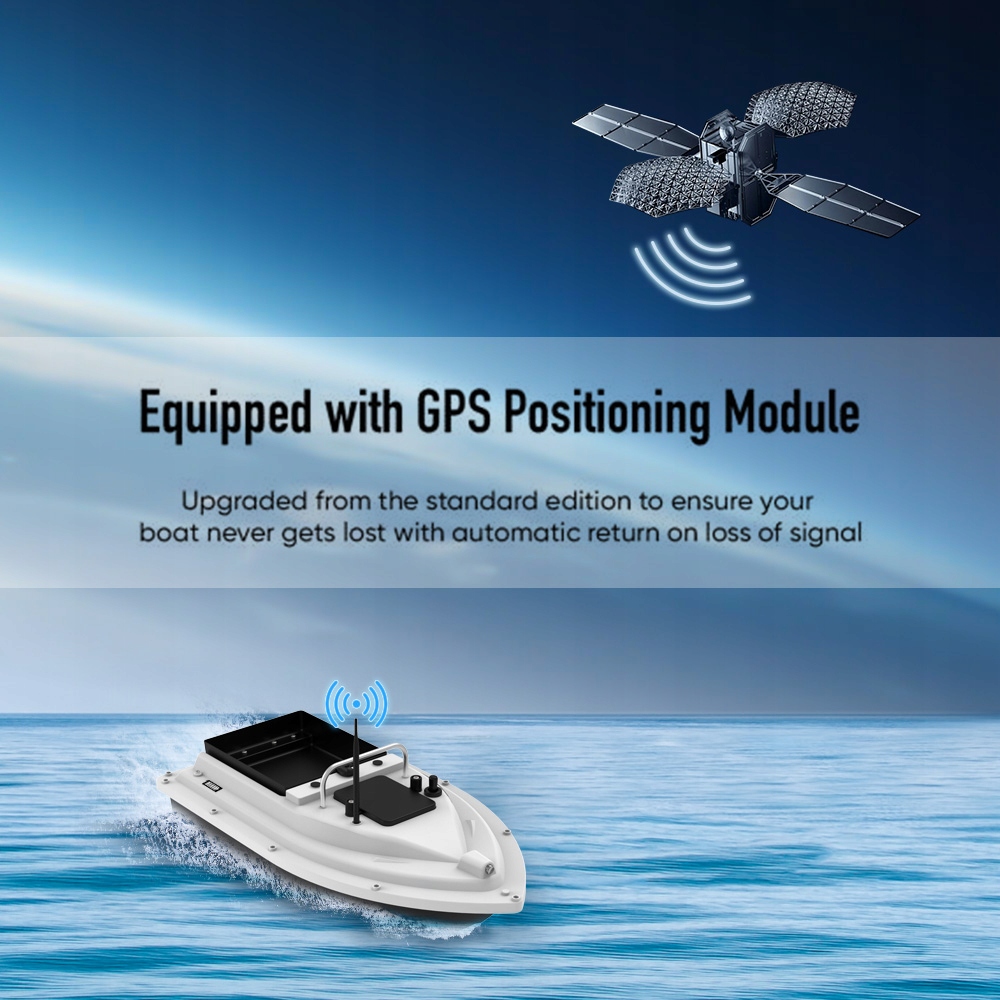 Gps Bait Boat D26 500M 5200Mah