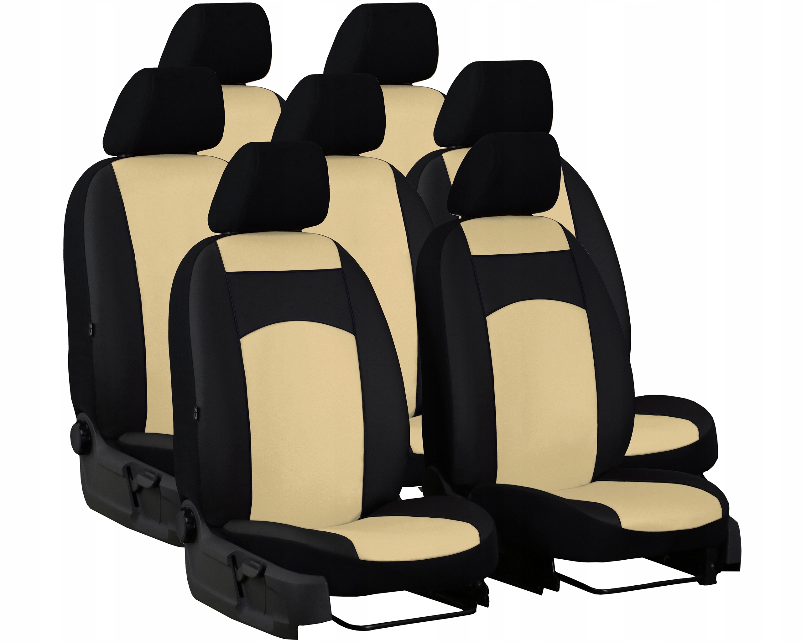 Kožené Odměrné Kryty Pro Peugeot 5008 II 7 m
