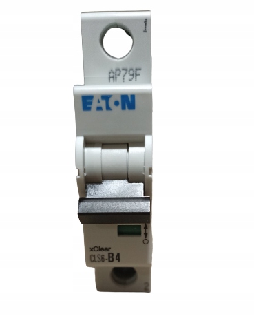 

Wyłącznik nadprądowy 1P B 4A 6kA CLS6-B4-DP Eaton