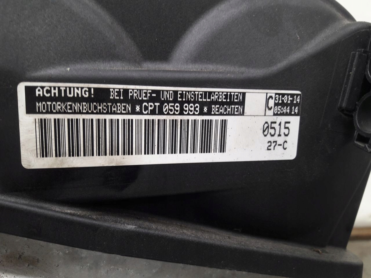 engine CPT Audi A1 8X 1,4 TFSI
