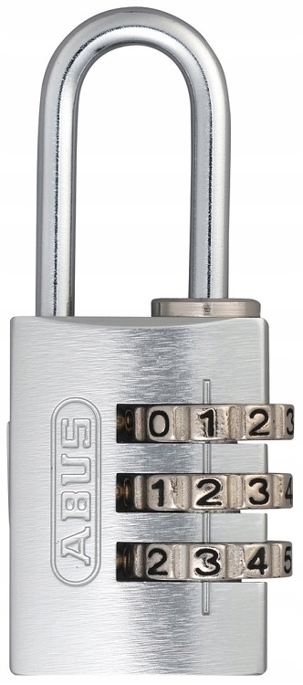 KŁÓDKA JARZMOWA SZYFROWA ABUS 20 MM SREBRNY