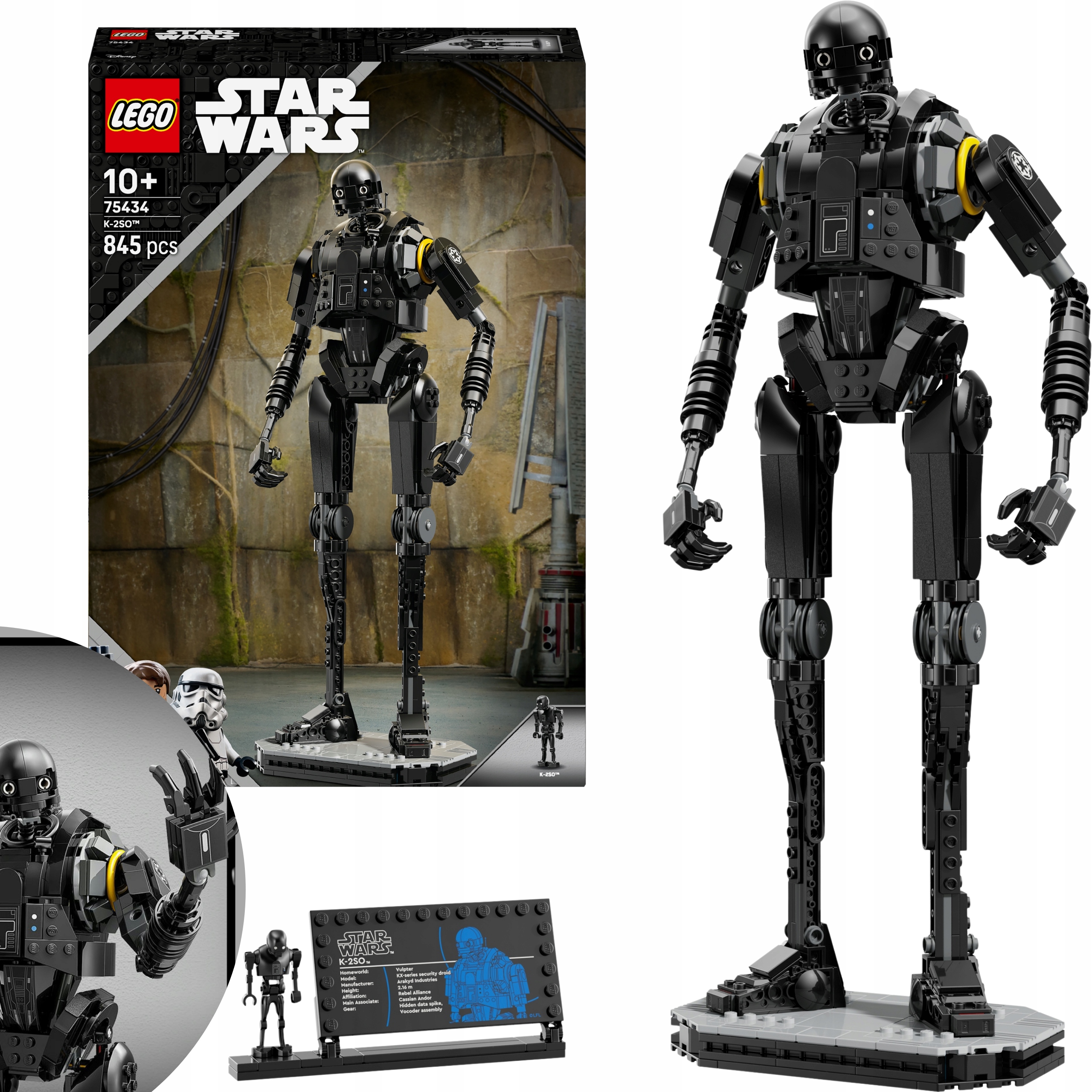 Lego Star Wars Zestaw Klocków Konstrukcyjne Droid Figurki Premium