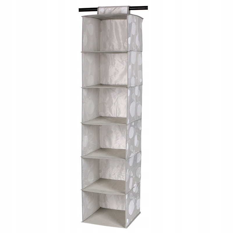 

Wiszący Organizer Do Szafy 6 Półek Półka Półki