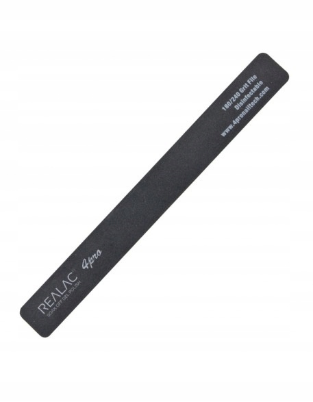 

Pilnik Realac 4Pro Nail Tech Black 180/240