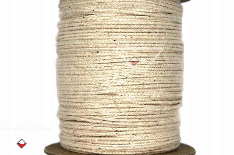 Knot bawełniany do świec sznurek bawełna 1.4 mm