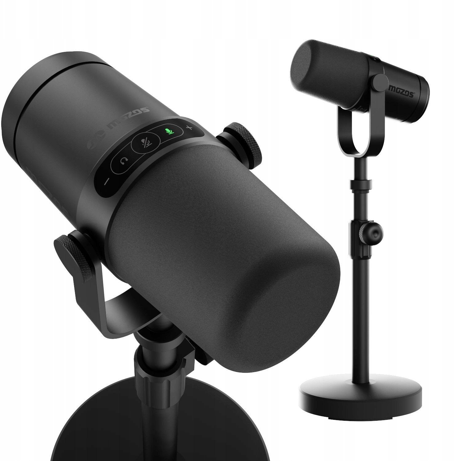 Mozos MKIT-STUDIO-PRO mikrofon studyjny radiowy XLR USB-C dynamiczny statyw