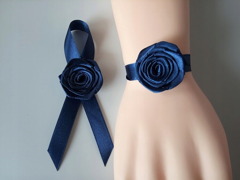 KM19 * Kotylion + przypinka * ślub, studniówka Rodzaj kotylion