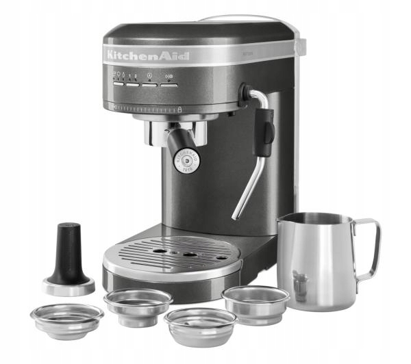 KitchenAid Artisan 5KES6503EMS Medaillon silver Kolor dominujący srebrny/szary