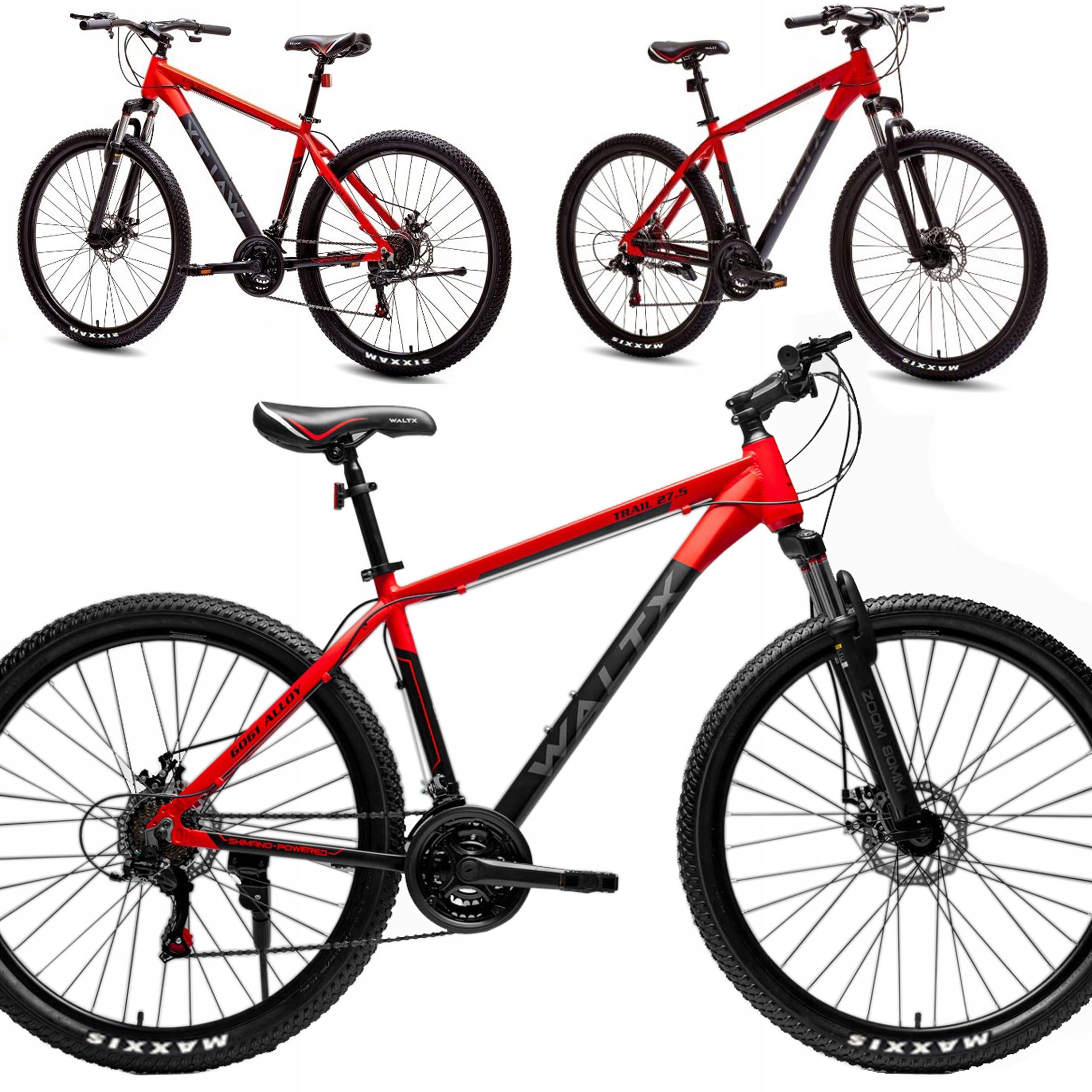 

Rower Górski Mtb Shimano 27,5 Amortyzator Tarcze