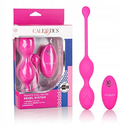 REMOTE CONTROLLED VIBES Podwójny System Kegel Zdalnie Sterowany 190 g — miniatura 2
