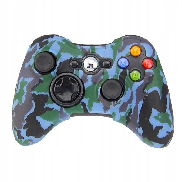 IRIS Silikonowy pokrowiec etui osłona na pad do konsoli Xbox 360 moro [v.4]
