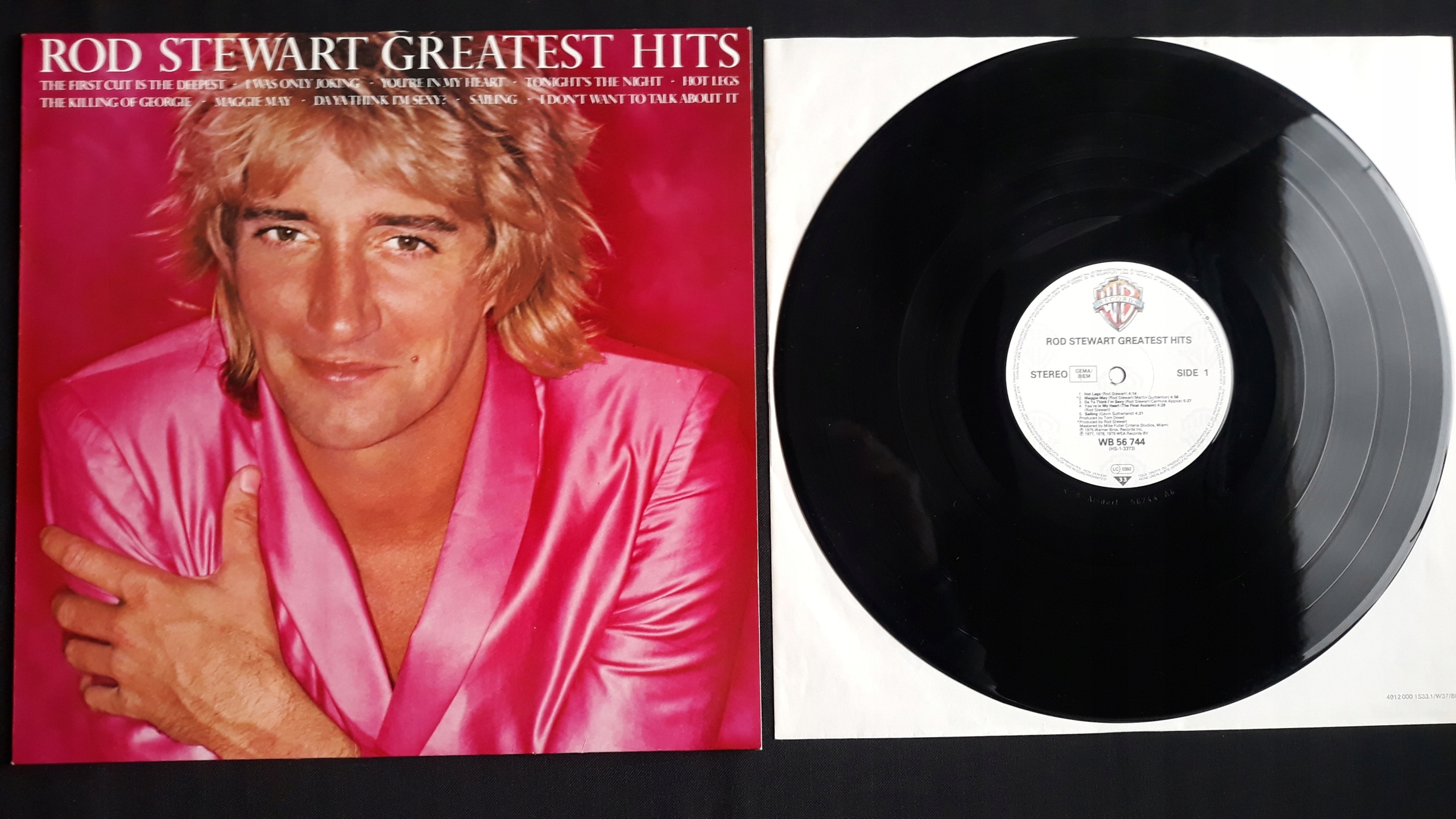Rod Stewart Greatest Hits (Sailing,)LP/EX/GER 1979 13417420689 Sklepy
