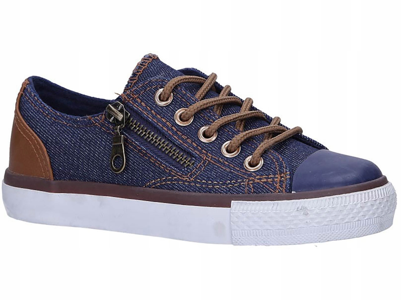 

Jeansowe Półbuty Trampki Buty Sportowe Lekkie r 33