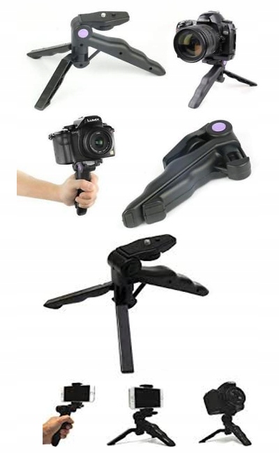MINI STATYW TRIPOD UCHWYT DO KAMER I APARATÓW Marka Inna