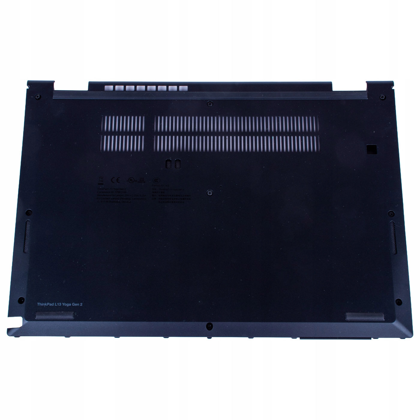 Spodní kryt Lenovo ThinkPad L13 Yoga 2. generace černý base cover černý