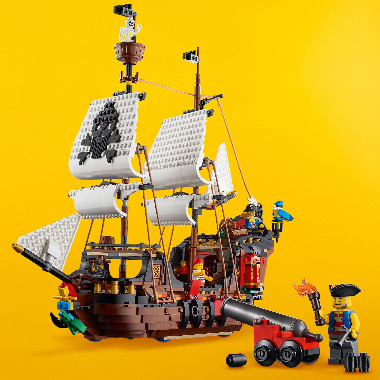 LEGO CREATOR Statek piracki 31109 Wiek dziecka 9 lat +