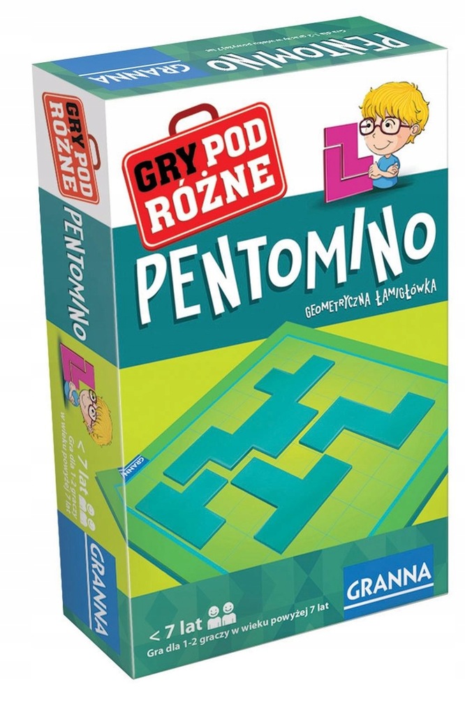 Granna Gra Pentomino geometryczna łamigłówka