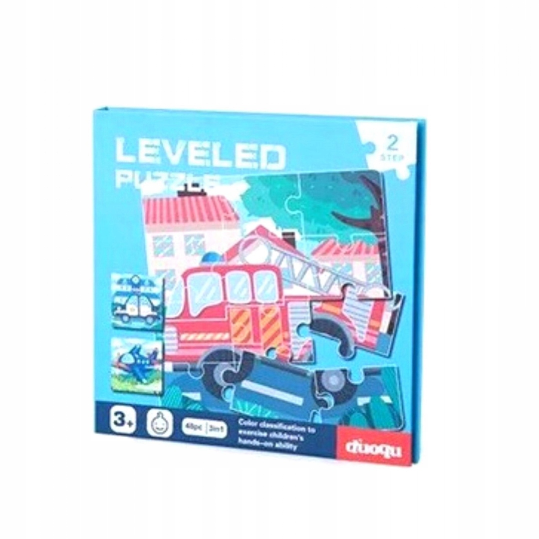 

Puzzle Magnetyczne Książka 3W1 Policja Samolot