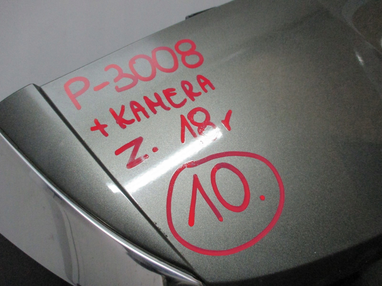 boot doors PEUGEOT 3008 II 18R KAMERA